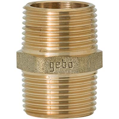 NIPPLO OTTONE 280 GEBO - 3/8M- 10 pezzi