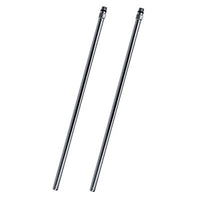 CANNA RAME CROMATO - MM 10X1 CM 35- 2 pezzi