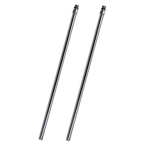 CANNA RAME CROMATO - MM 10X1 CM 35- 2 pezzi