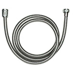 FLESSIBILE DOCCIA ESTENSIBILE - OTTONE CROMATO CM 150/200 1/2F- 3 pezzi