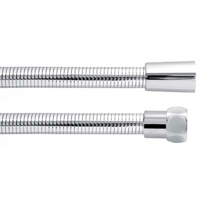 FLESSIBILE DOCCIA CHROMALUX METALLIC PARIGI  METALLO/PVC CM 150 GHIERA CONICA 1/2F