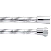 FLESSIBILE DOCCIA CHROMALUX METALLIC PARIGI  METALLO/PVC CM 200 GHIERA CONICA 1/2F