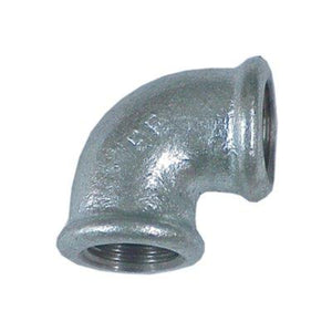 GOMITO FF GHISA ZINCATA 90 GEBO - 2F- 2 pezzi