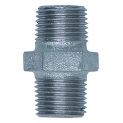 NIPPLO GHISA ZINCATA 280 GEBO - 3/4M- 10 pezzi