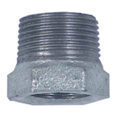 RIDUZIONE MF GHISA ZINCATA 241 GEBO - 2MX11/2F- 10 pezzi