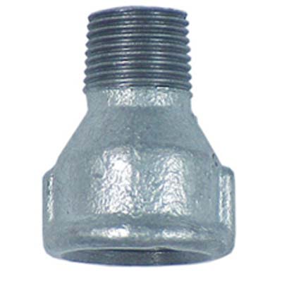 MANICOTTO RIDOTTO MF GHISA ZINCATA 246 GEBO - 1/2MX3/4F- 10 pezzi