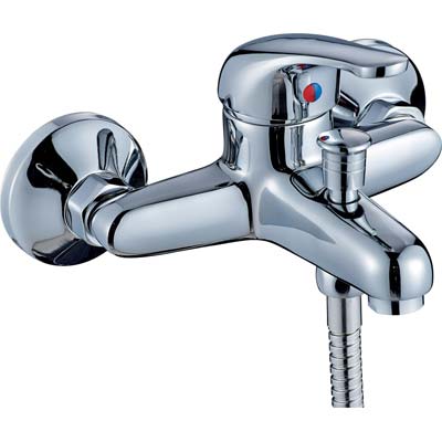 MISCELATORE VASCA SIRIO H23 CROLLA  OTTONE CROMATO