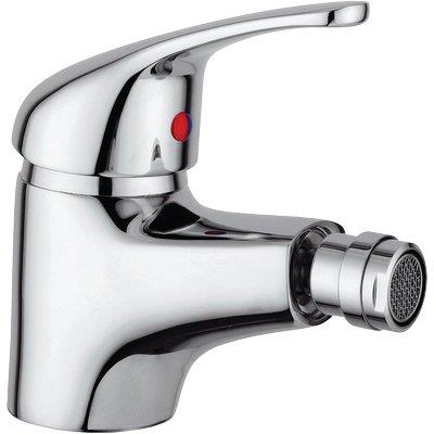 MISCELATORE BIDET PARIGI EFFE  OTTONE CROMATO PILETTA 11/4