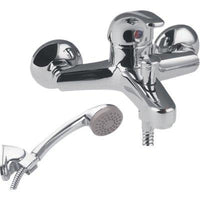 MISCELATORE VASCA PARIGI EFFE  OTTONE CROMATO