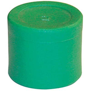 TAPPO PPR A SALDARE - VERDE MM 25- 20 pezzi