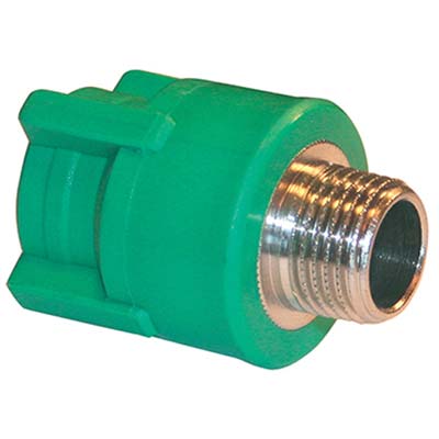 MANICOTTO PPR A SALDARE FILETTO MASCHIO - VERDE/OTTONE MM 20X1/2M- 10 pezzi