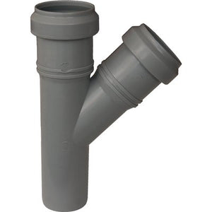 BRAGA SCARICO IDRICO AD INNESTO - PP GRIGIO MM 40 45  °- 20 pezzi