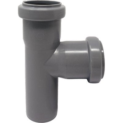 BRAGA SCARICO IDRICO AD INNESTO - PP GRIGIO MM 40 87  °- 20 pezzi