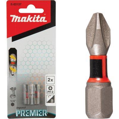 INSERTO CROCE PHILLIPS X AVVITATORE IMPULSI MAKITA - PHXMM 2X25 CF=PZ 2- 3 confezioni