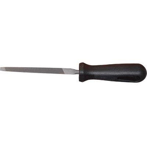 LIMA TRIANGOLARE BORDI VIVI SOTTILI BASSOLI - M.SINTETICO 5- 2 pezzi