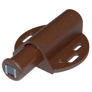 CRICCHETTO MAGNETICO A SCATTO SPORTELLI 680 - MM 42 H.MM 16 KG 6 + INCONTRO MARRONE- 100 pezzi