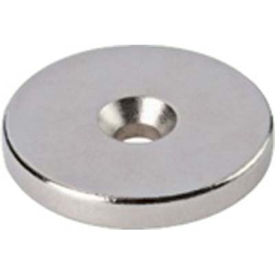 BOTTONE MAGNETICO AL NEODIMIO FORATO - D.MM 15 H.MM 2- 28 pezzi