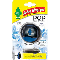 PROFUMATORE AUTO ARBRE MAGIQUE POP - BLUE VELVET- 12 pezzi