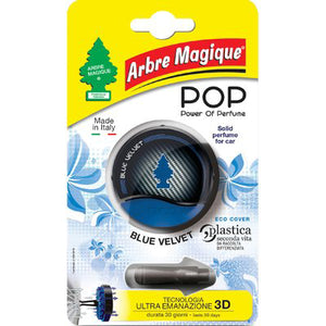 PROFUMATORE AUTO ARBRE MAGIQUE POP - BLUE VELVET- 12 pezzi