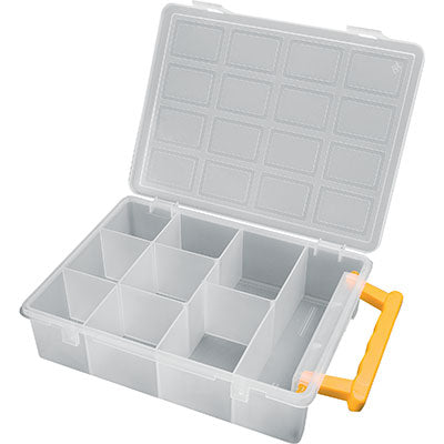 ORGANIZER PORTAMINUTERIA - SCOMPARTI 9 MM 242X188 H.MM 60- 4 pezzi