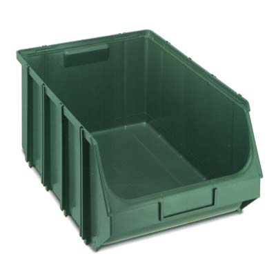 CONTENITORE SOVRAPPONIBILE UNION BOX TERRY - PLASTICA + PORTAETICHETTA E MM 307X500 H.MM 190- 4 pezzi