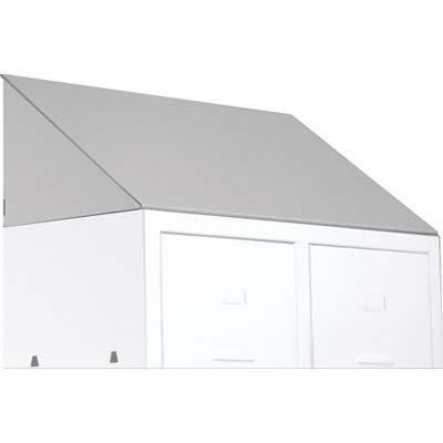 TETTO X ARMADIO SPORCO PULITO INCLINATO PROMETAL  VERN GRIGIO POSTI 2 MM 680X350