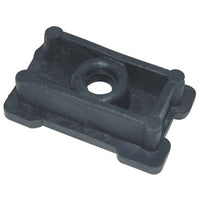 PUNTALE X ASTA METALLICA A GANCIO PROMETAL - PE NERO- 10 pezzi