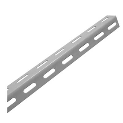 ASTA X RIPIANO METALLICO LEGGERA PROMETAL - ACCIAIO VERN GRIGIO MM 35X35 H.CM 250- 2 pezzi