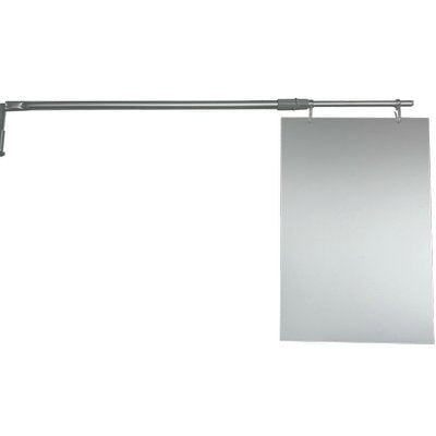 CARTELLO AVVISI SCAFFALE MARKET  A4 ASTA TELESCOPICA CM 6090 + GANCIO CREMAGLIERA