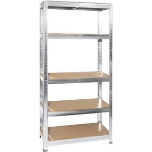 SCAFFALE KIT 5 RIPIANI WORKIT - ZINCATO MDF MM 4 CM 90X40XH.180- 1 confezioni