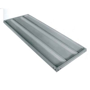 RIPIANO METALLICO RINFORZO DOPPIO PROMETAL - ACCIAIO VERN GRIGIO CM 120X60- 5 pezzi