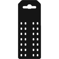 ESPOSITORE IN POLIPROPILENE - NERO MM 170X70- 100 pezzi