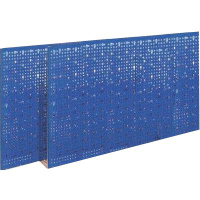 PANNELLO ESPOSITIVO A FORI ASOLATI  ACCIAIO VERNICIATO CM 100X50 BLU