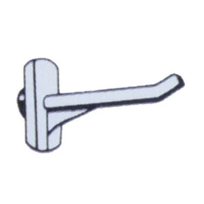 GANCIO A MENSOLA PLT X PANNELLO ESPOSITIVO - MM 30- 100 pezzi