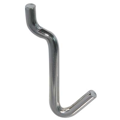 GANCIO UNCINO ACCIAIO X PANNELLO ESPOSITIVO - CROMATO n° 2 MM 15X42- 200 pezzi