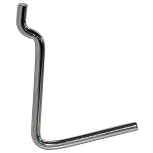 GANCIO UNCINO ACCIAIO X PANNELLO ESPOSITIVO - CROMATO n° 6 MM 38X53- 200 pezzi