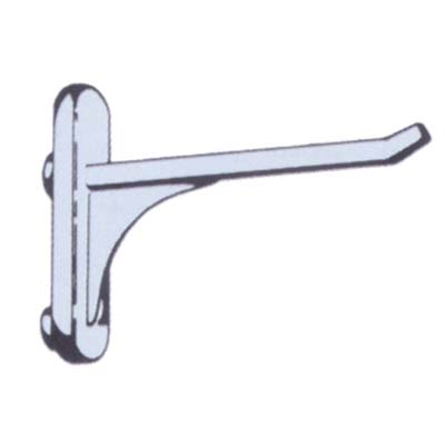 GANCIO A MENSOLA PLT X PANNELLO ESPOSITIVO - MM 50- 100 pezzi