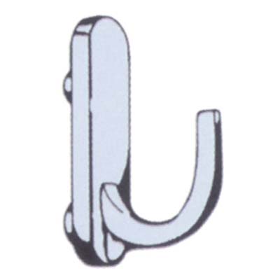 GANCIO PLT X PANNELLO ESPOSITIVO - MM 25- 100 pezzi