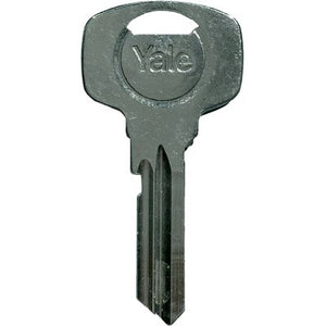 CHIAVE PIATTA YALE ORIGINALE Y500 - OTTONE NICHELATO- 25 pezzi