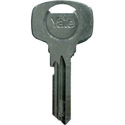 CHIAVE PIATTA YALE ORIGINALE Y500 - OTTONE NICHELATO- 25 pezzi