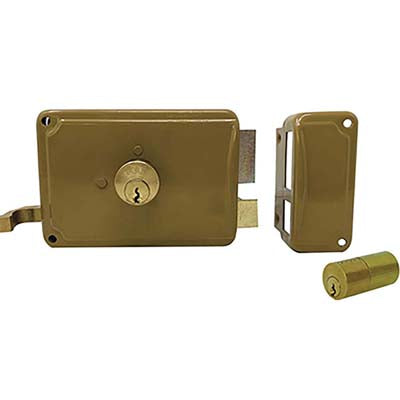 SERRATURA LEGNO APPLICARE P30 FACCHINETTI  C.FISSO M3+TIRANTE E.MM 70 SX