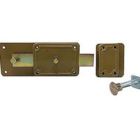 SERRATURA FERROGLIETTO P60 STACCATO FACCHINETTI - C.TONDO STACCATO M6+POMOLO E.MM 70- 2 pezzi