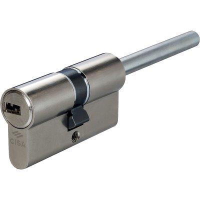 CILINDRO SAGOMATO ASIXP8 PRO POMOLO CISA  OTT.NICH.SATIN CHIAVI 5+1 MM 80 30+50