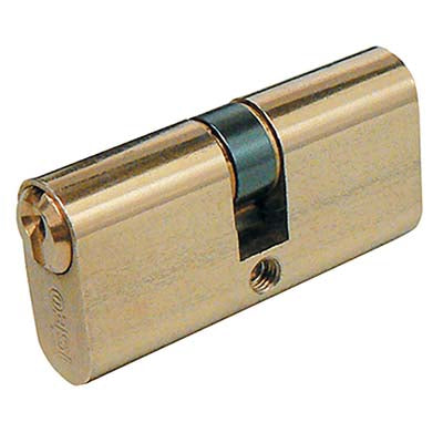 CILINDRO OVALE 8300 ISEO  OTTONE CHIAVI 3 MM 70 30+40