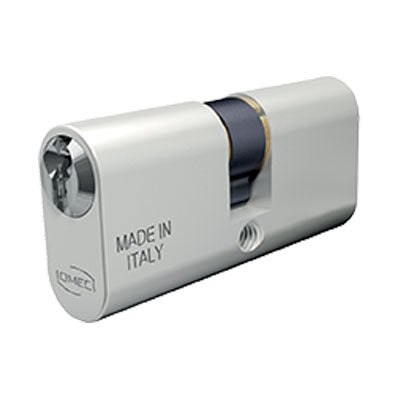 CILINDRO OVALE 2140L OMEC  ALLUMINIO CHIAVI 3 MM 80 40+40