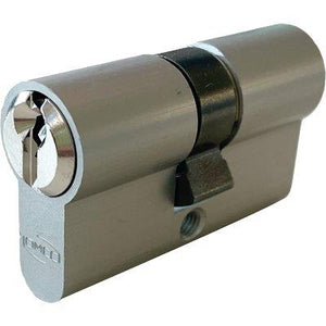 CILINDRO SAGOMATO 120/L OMEC  ALLUMINIO CHIAVI 3 MM 54 27+27