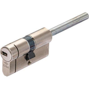 CILINDRO SAGOMATO ASTRAL TEKNO PRO POMOLO CISA  OTT.NICH.SATIN CHIAVI 5+1 MM 80 30+50