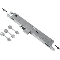 SERRATURA MONTANTE INFILARE ELETTRICA 6703 FEB  B.Q INOX F.MM 25 DM M2 TRIP+SCR+Q8 E.MM 23