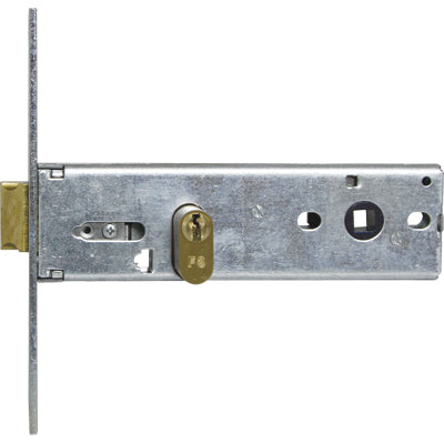 SERRATURA METALLO INFILARE 7042S ISEO  B.Q ZINC F.MM 20 F.OVALE M1+SCR H.MM 44 E.MM 60