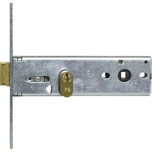 SERRATURA METALLO INFILARE 7042S ISEO  B.Q ZINC F.MM 20 F.OVALE M2+SCR H.MM 44 E.MM 80